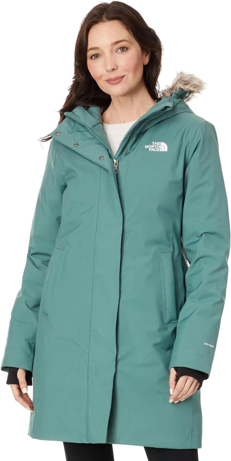 Парка Arctic Parka The North Face, цвет Dark Sage пуховик the north face women s plus hyalite цвет dark sage