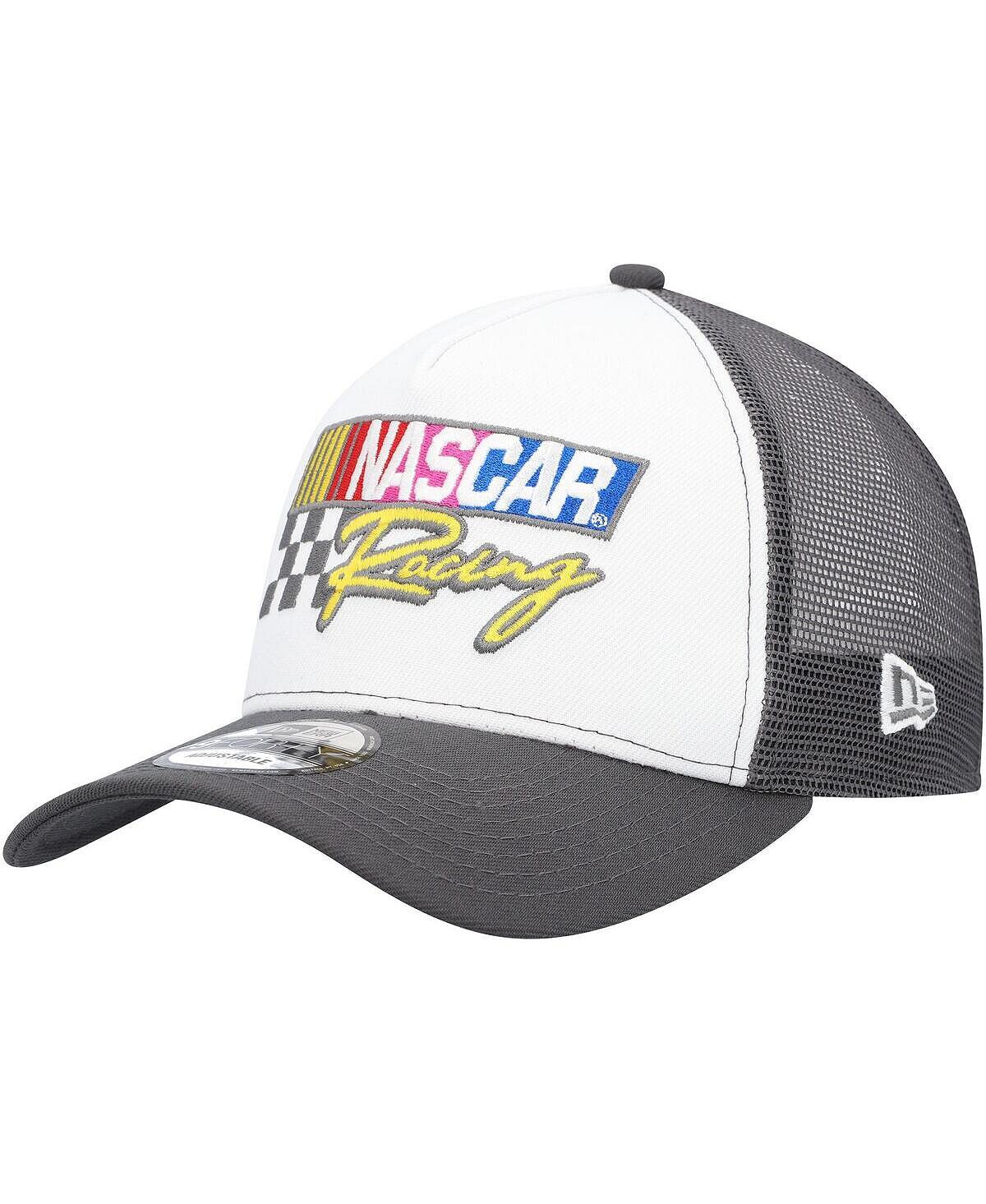 

Мужская графитовая бейсболка Snapback NASCAR A-Frame 9FORTY New Era