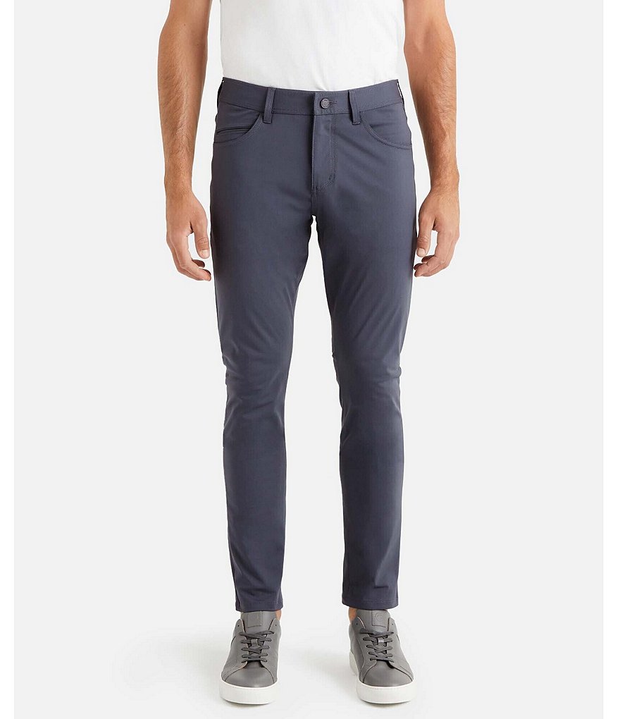 RHONE Commuter Performance эластичные брюки с пятью карманами, серый