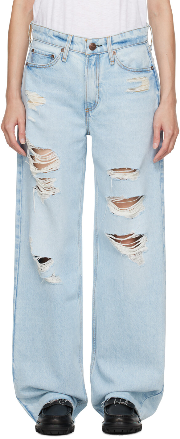 

Синие джинсы Rag & Bone Logan