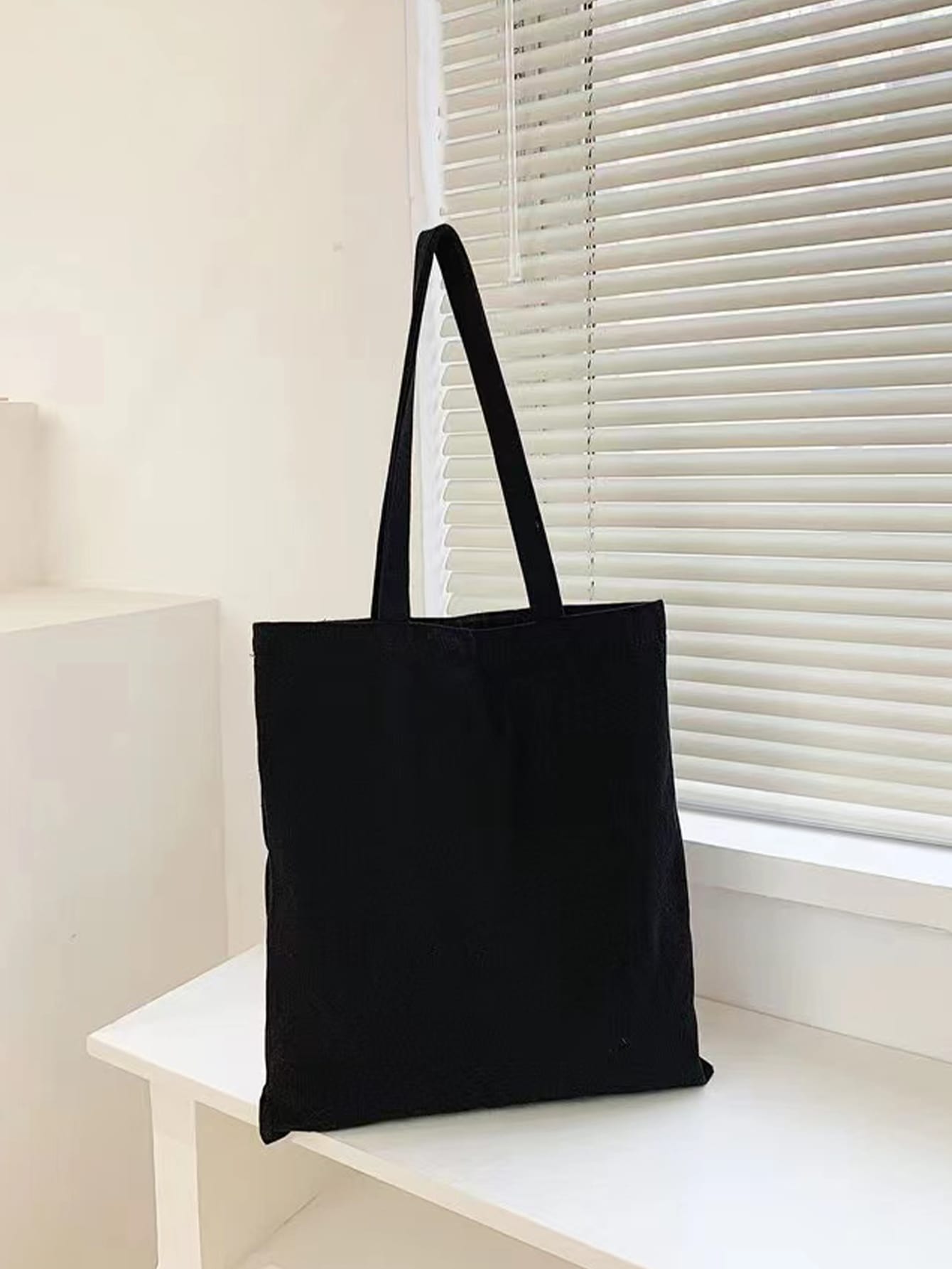 Модная складная холщовая сумка большой емкости, черный kawaii sanrio аниме холщовая сумка милая моя мелодия полакко коричная мультяшная сумка для покупок креативные детские подарки