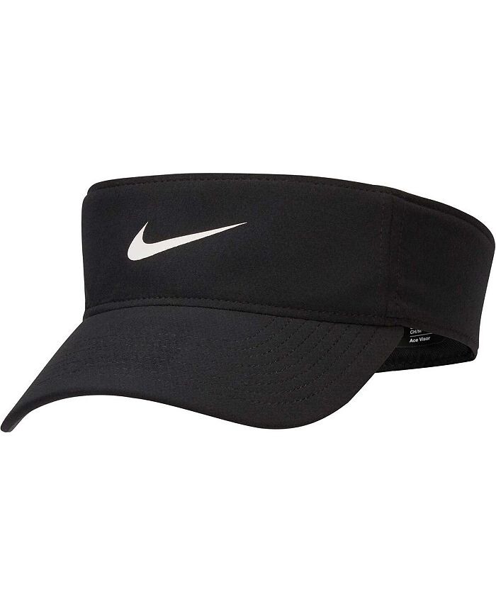 

Регулируемый козырек Black Ace Performance для мужчин и женщин Nike, черный