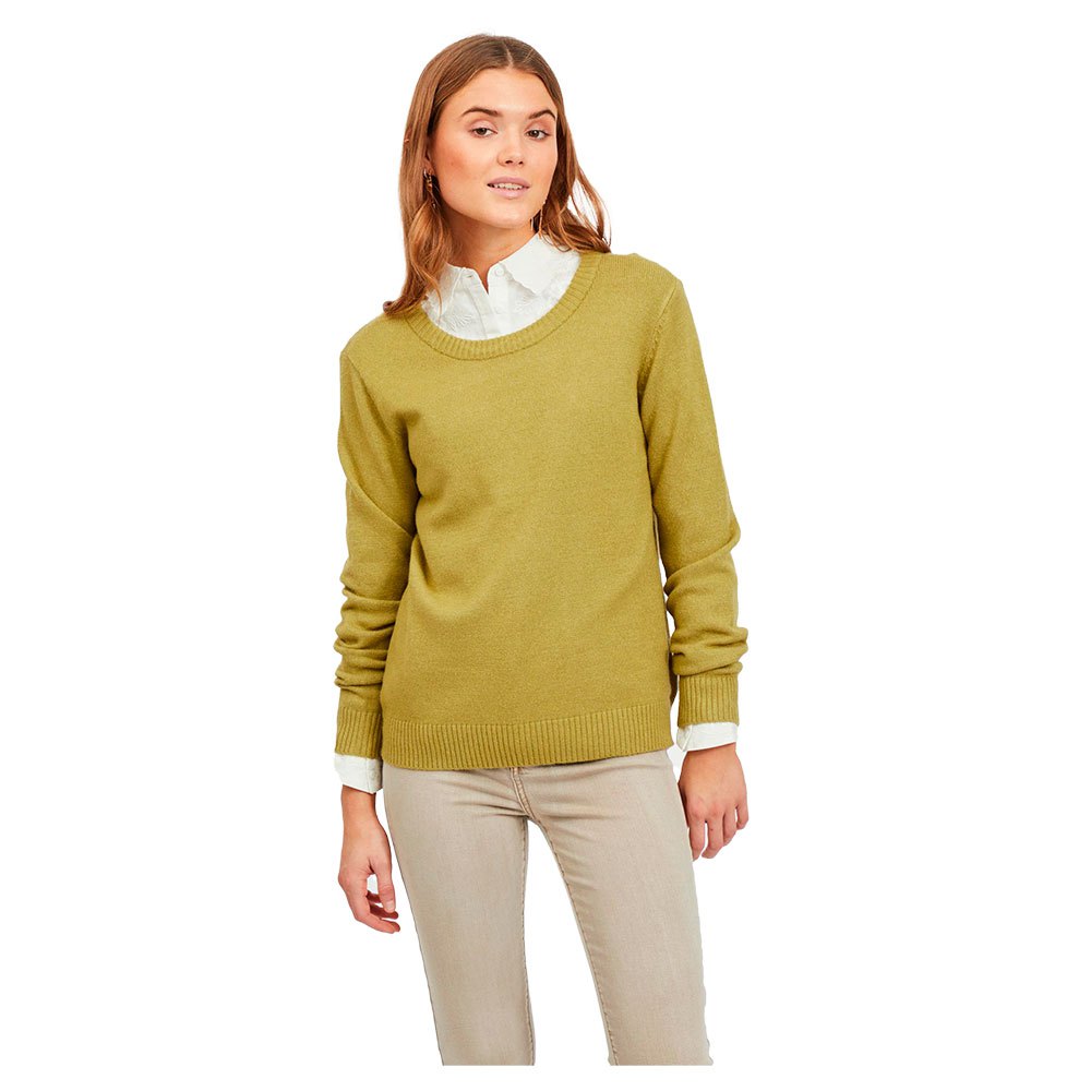 

Свитер Vila Ril Long Sleeve O Neck, зеленый