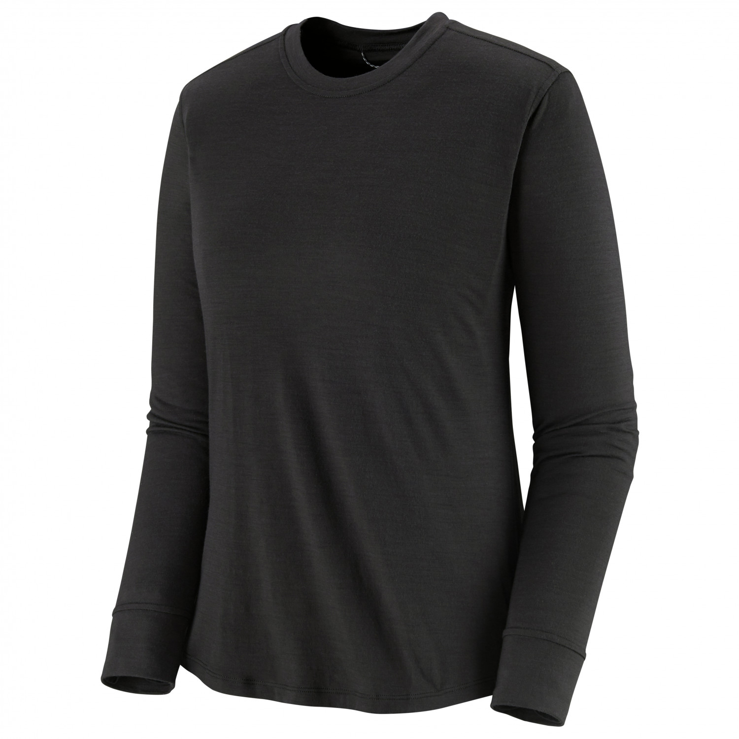 Рубашка из мериноса Patagonia Women's L/S Cap Cool Merino Shirt, черный
