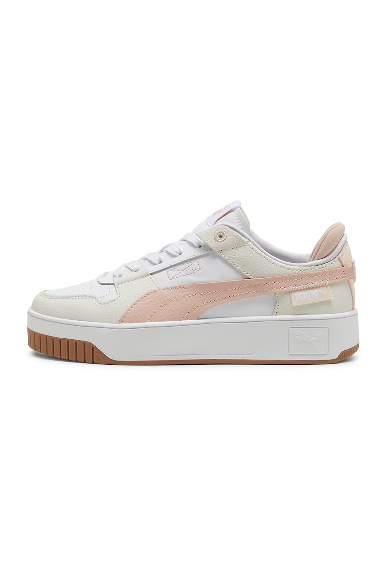 

Кожаные спортивные туфли Carina Street с экокожей Puma, белый