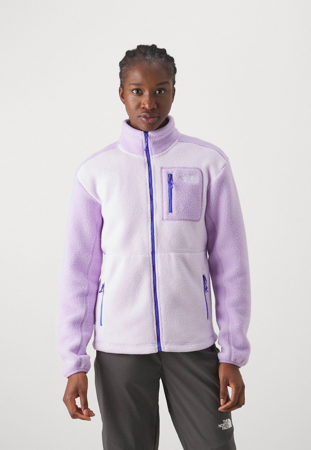 Флисовая куртка Yumiori Full Zip The North Face, цвет icy lilac/lite lilac дневник lilac pattern