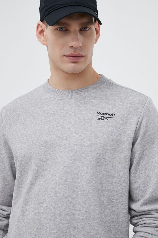 

Толстовка с капюшоном Reebok, серый