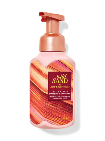 

Нежное пенящееся мыло для рук Wild Sand, 8.75 fl oz / 259 mL, Bath and Body Works