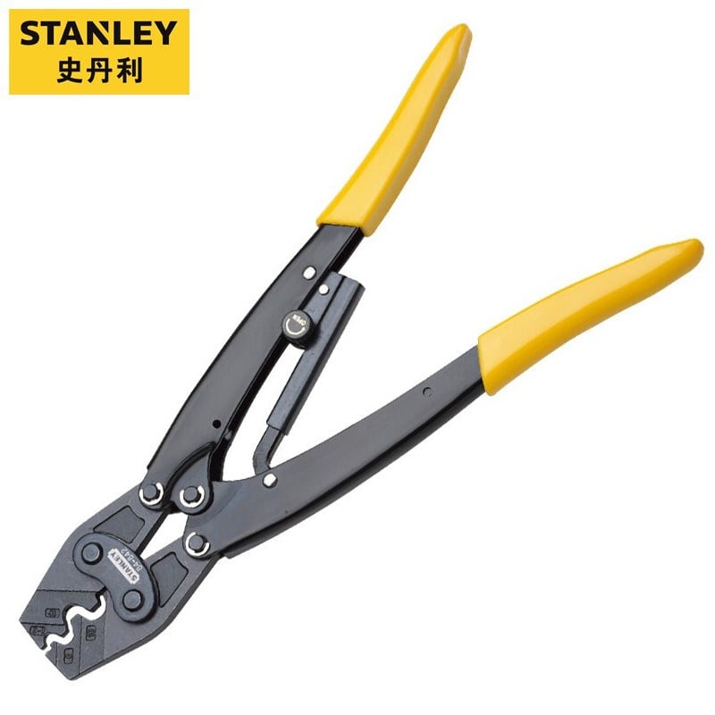 Stanley Мощные клещи для обжима оголенных клемм 2-16 мм² Клещи для холодного обжима Клещи для обжима проводов 84-842-22