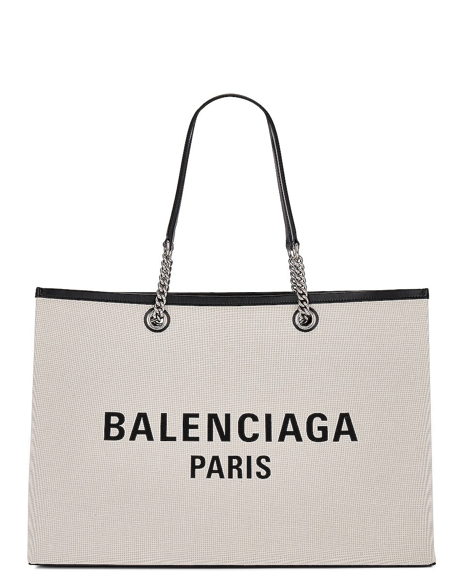 

Сумка-тоут Balenciaga Duty Free Large, цвет Naturel