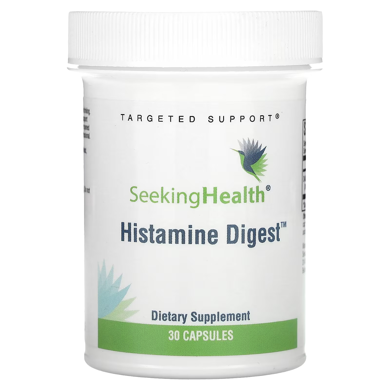 Seeking Health Гистаминовый дайджест, 30 капсул seeking health блокатор с гистамином 90 капсул