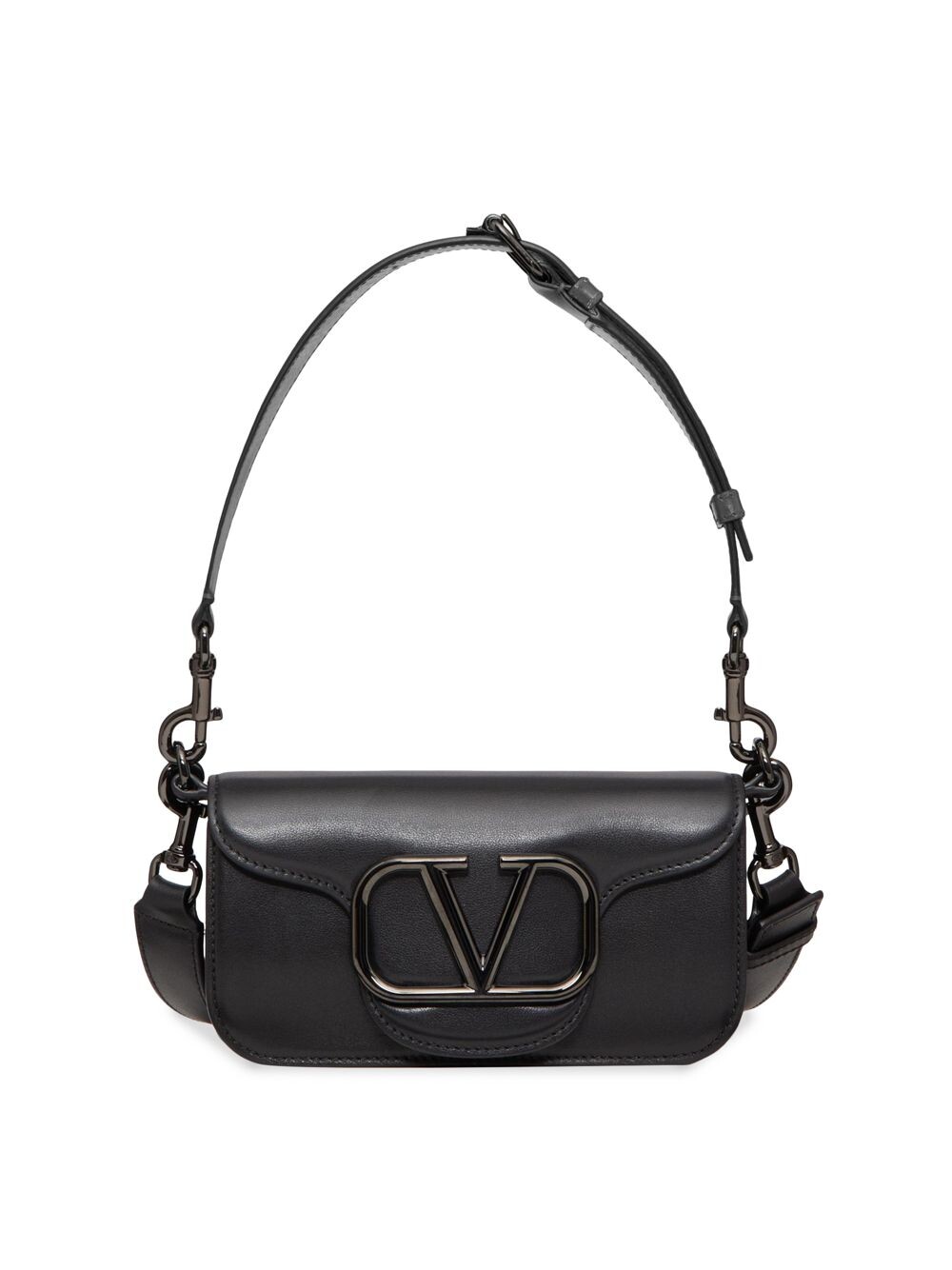 

Мини-сумка Locò через плечо Valentino Garavani, черный