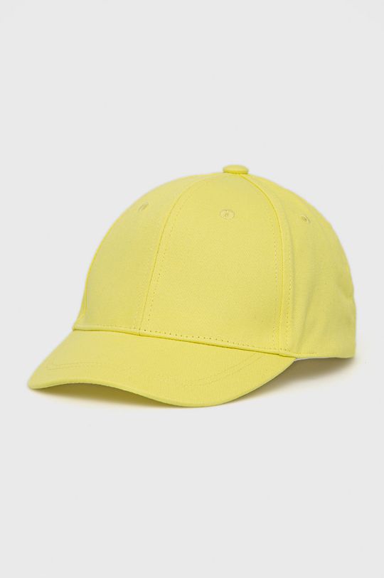 цена Назовите это хлопковая детская шапка Name It, желтый
