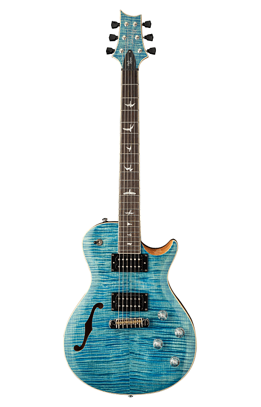 Электрогитара PRS SE Zach Myers 2022 Myers Blue Semi-Hollow Guitar