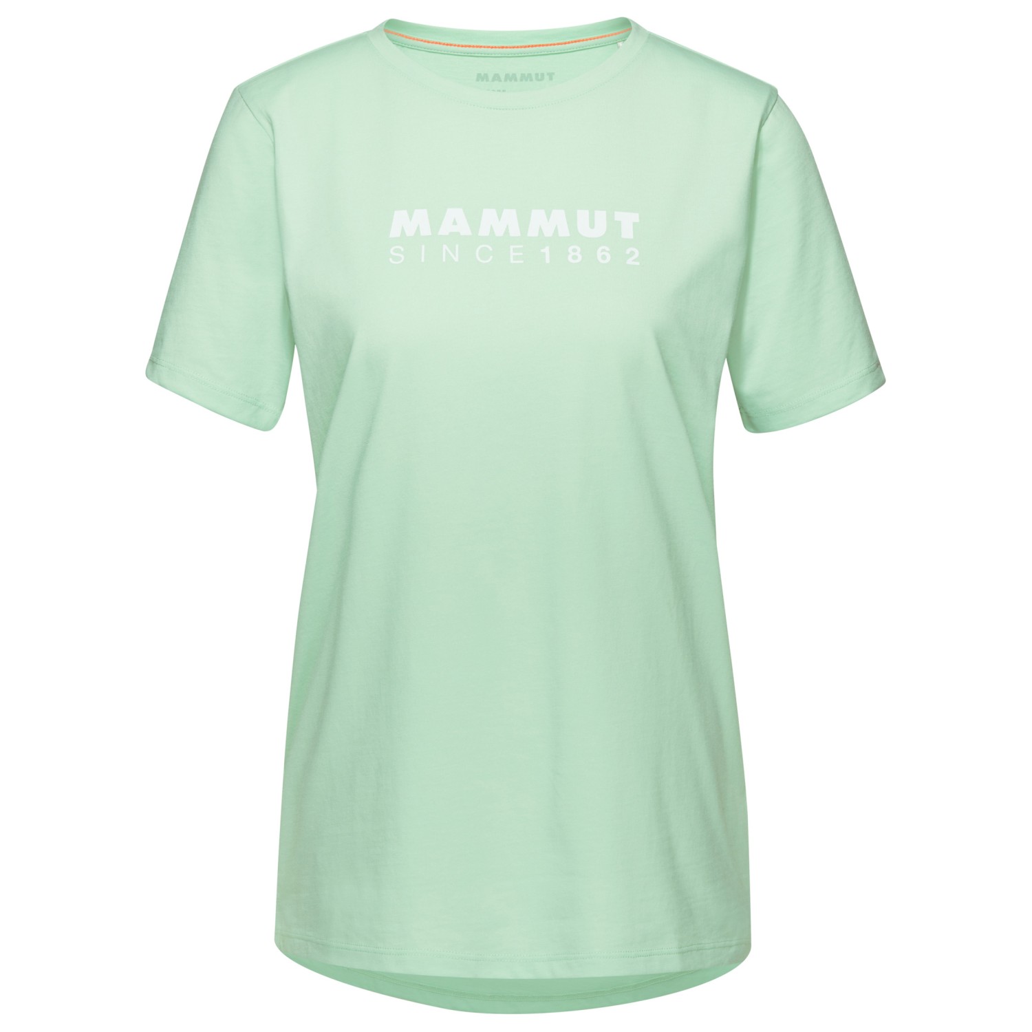 Функциональная рубашка Mammut Women's Core T Shirt Logo, цвет Neo Mint