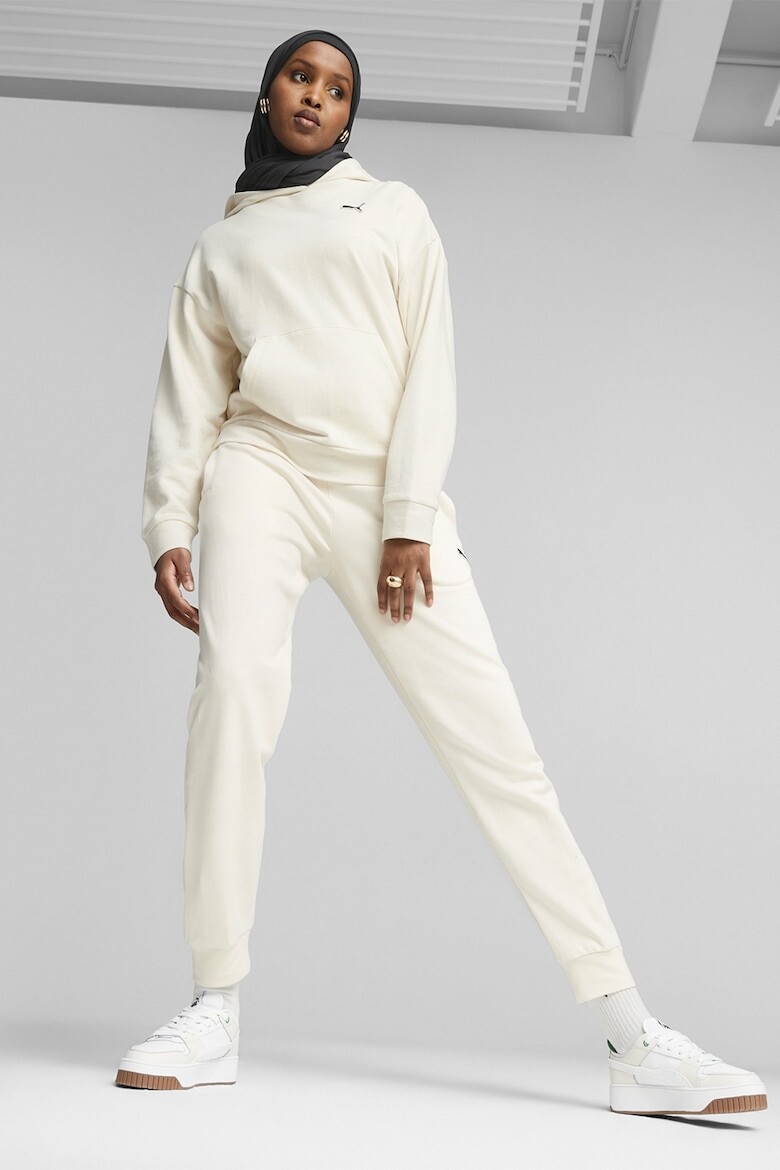 

Хлопковая толстовка Better Essentials с карманом-кенгуру Puma, белый