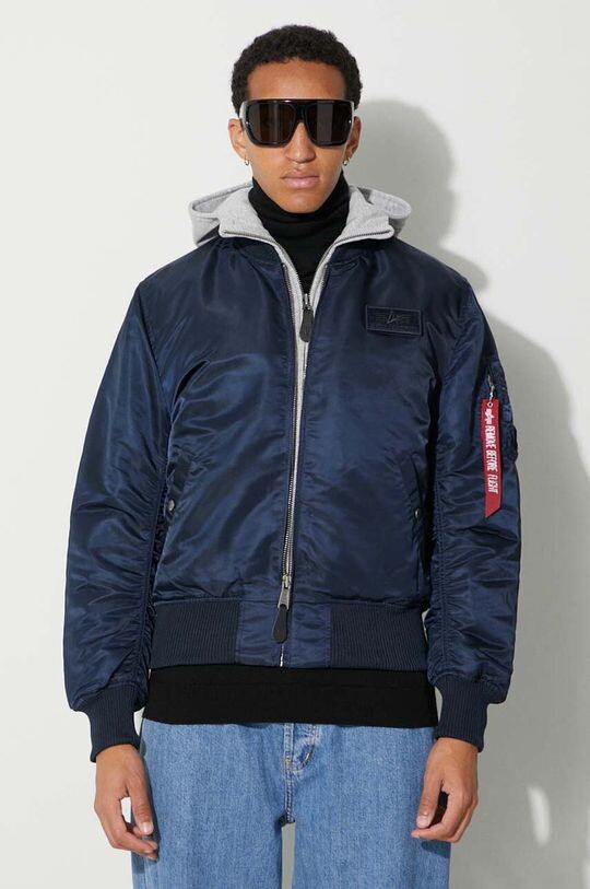 

Куртка-бомбер MA-1 D-Tec Alpha Industries, синий