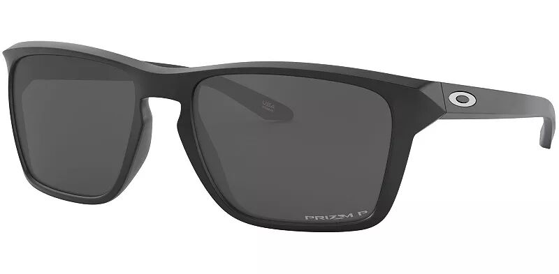 мужские поляризационные прямоугольные солнцезащитные очки oakley oo9448 sylas prizm черные Поляризационные солнцезащитные очки Oakley Sylas Prizm