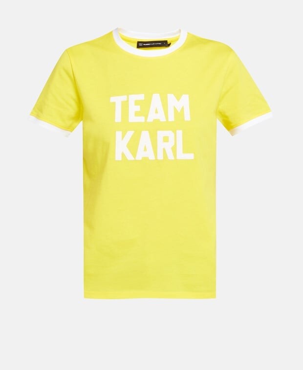 

Органик футболка Karl Lagerfeld, желтый