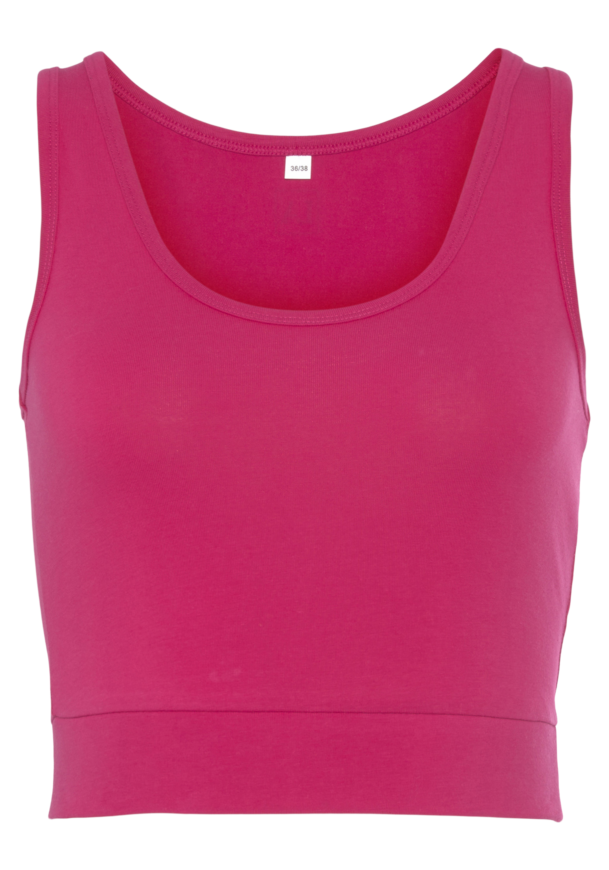 Спортивная футболка LASCANA ACTIVE Sporttop, розовый