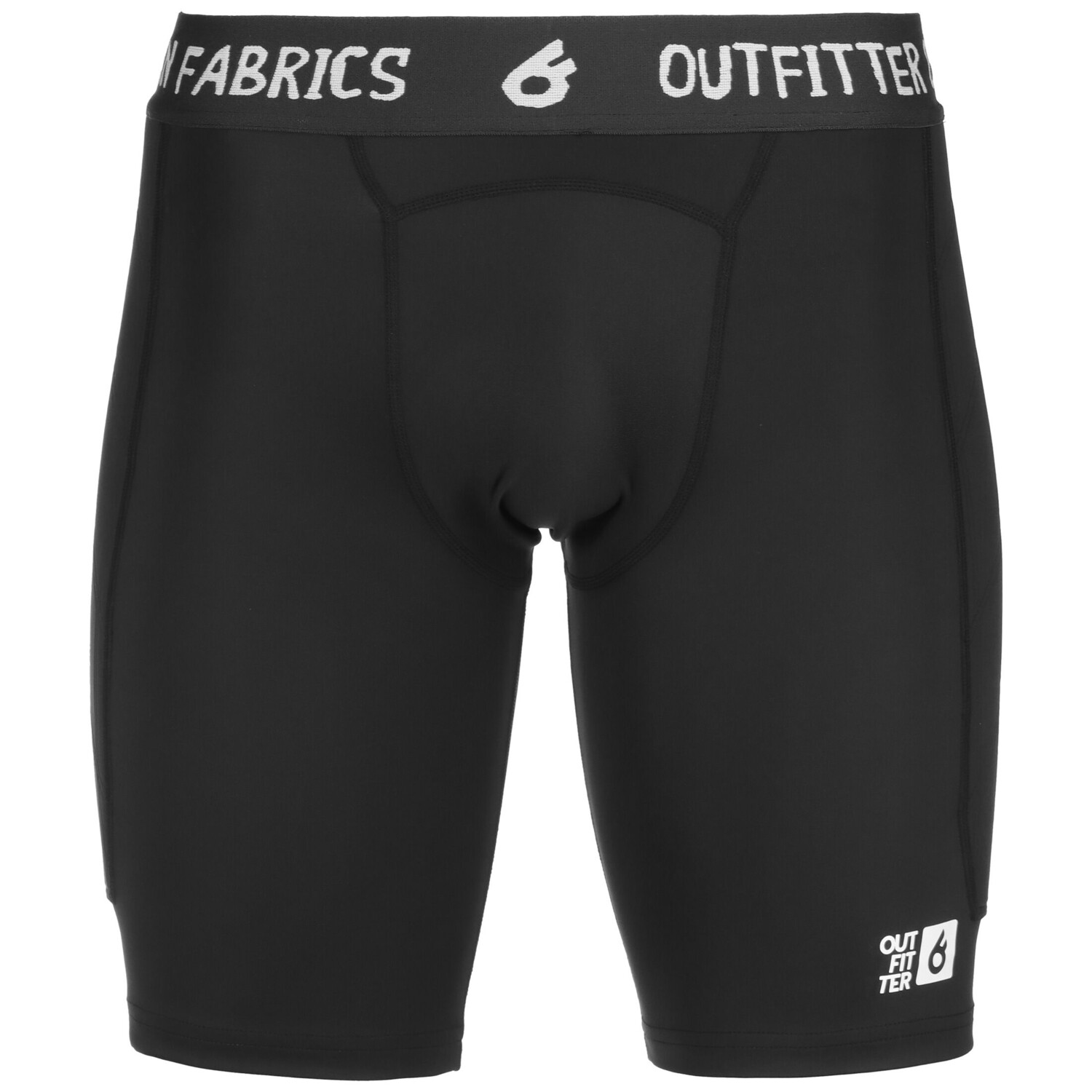 

Брюки OUTFITTER Trainingsshorts OCEAN FABRICS TAHI, черный