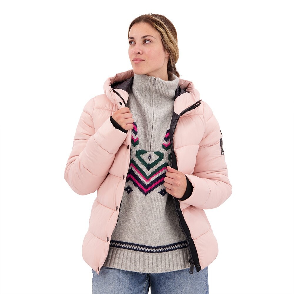 

Куртка Superdry High Shine Toya, розовый