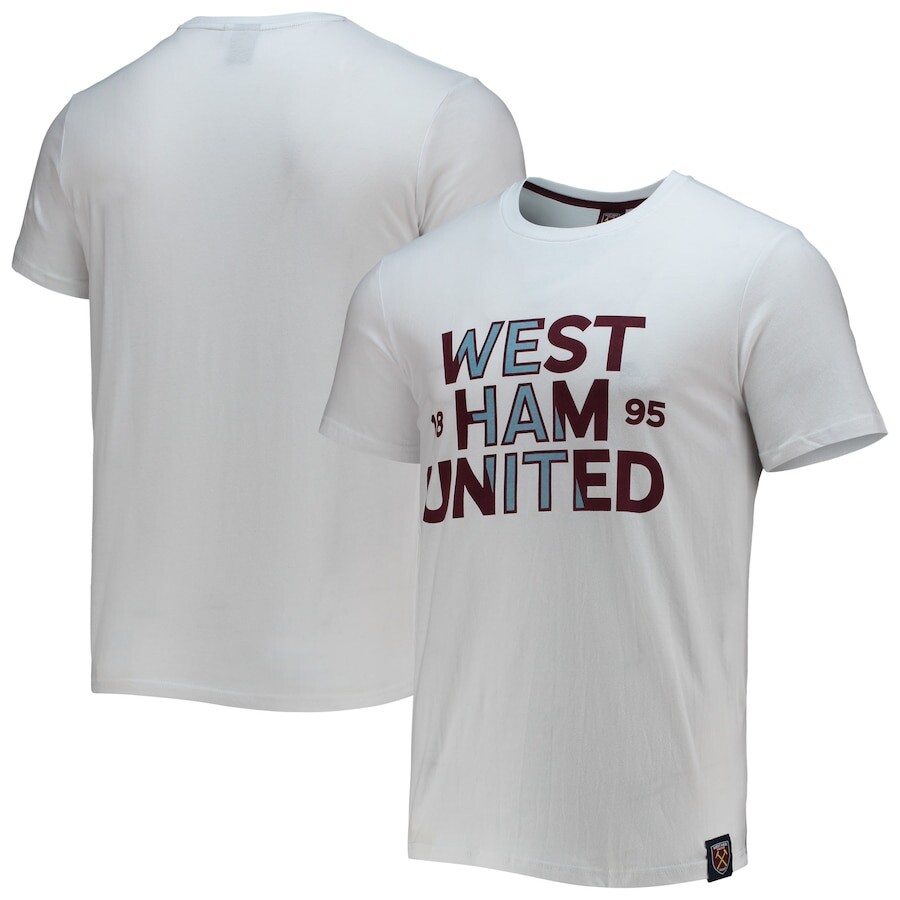 

Футболка с коротким рукавом Sport Design Sweden West Ham United, белый
