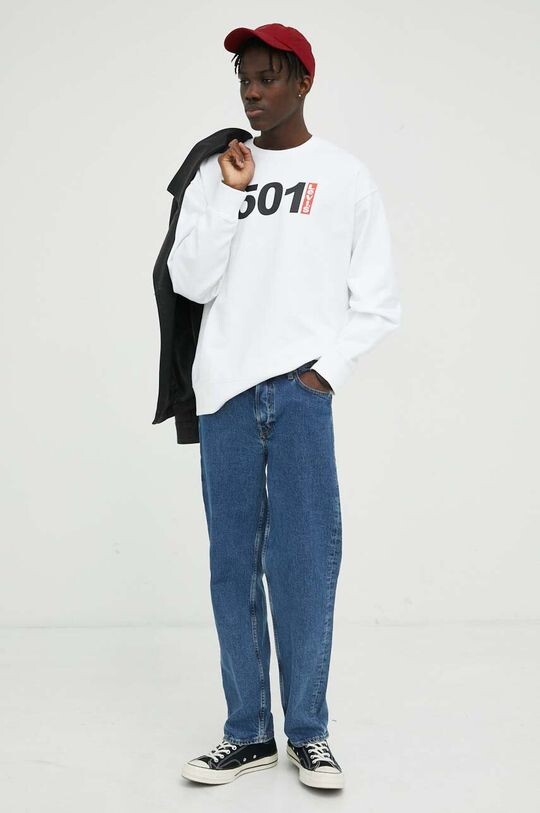 

Толстовка из хлопка Levi's, белый