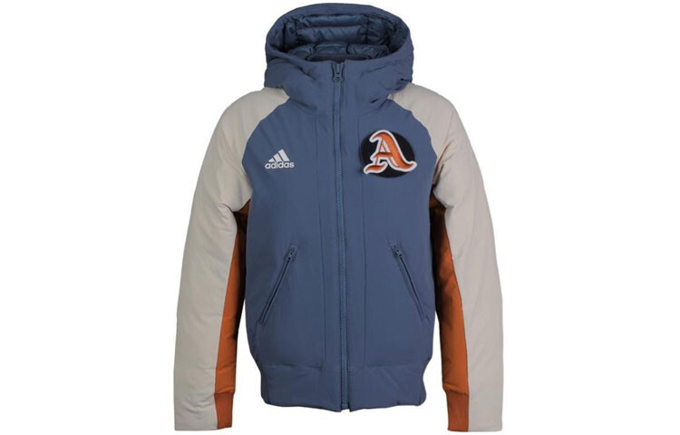 

Пуховик женский синий Adidas