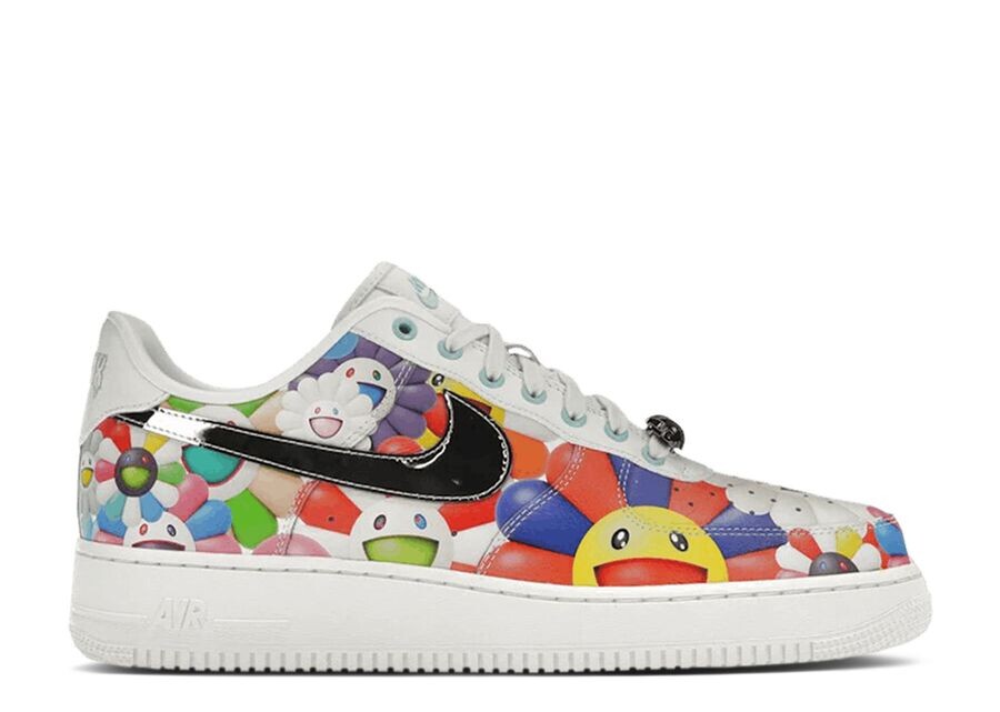 

Кроссовки Nike Rtfkt X Takashi Murakami X Air Force 1 Low 'Murakami Drip', разноцветный