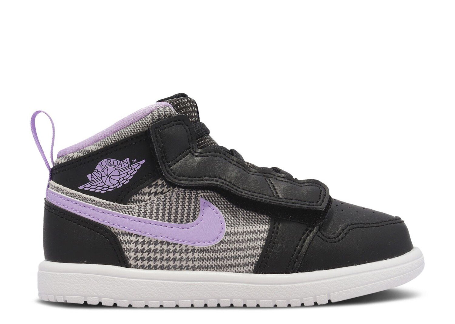 

Кроссовки Air Jordan Air Jordan 1 Mid Alt Se Td 'Houndstooth', черный