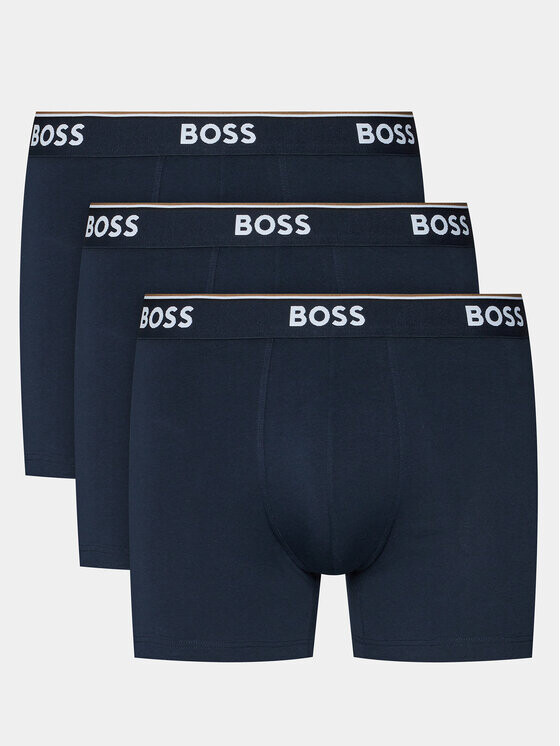 

Комплект из 3 боксеров Boss, синий