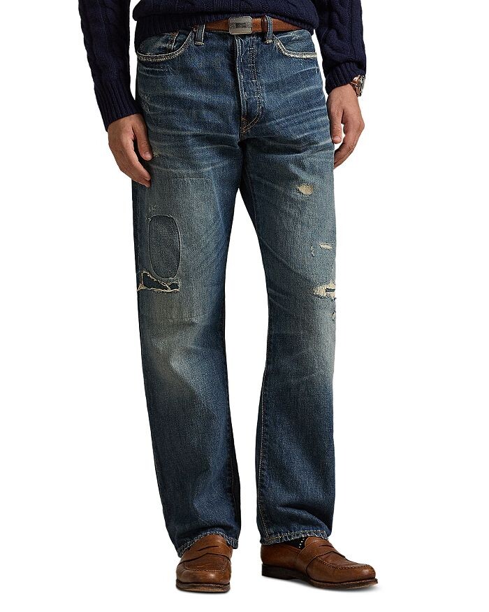 

Джинсы классического кроя Polo Ralph Lauren Vintage в цвете Расселвуд, синий