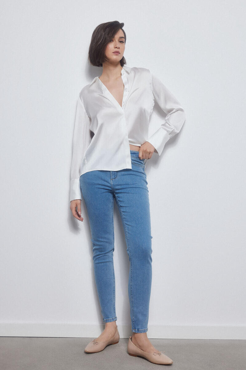 

Джинсы пуш-ап из LYCRA T400 Pedro del Hierro, синий