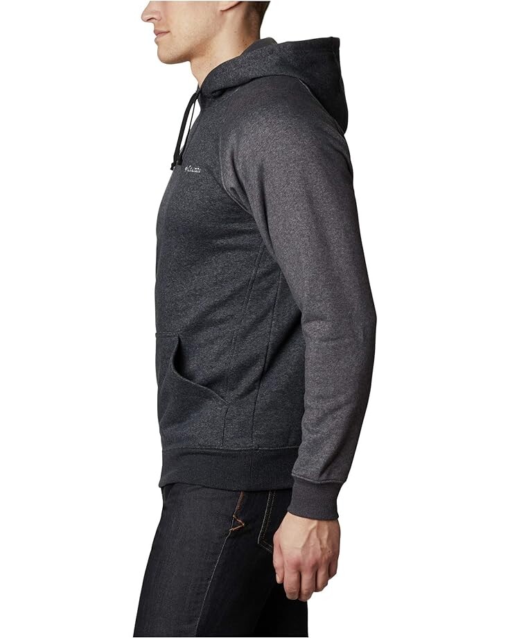 

Худи Columbia Hart Mountain II Hoodie, цвет Black Heather/Shark Heather