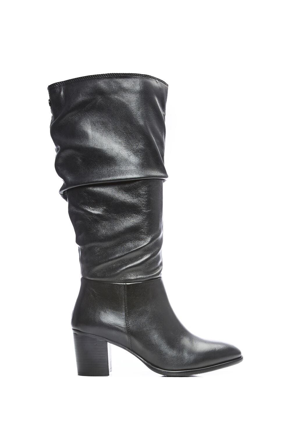 

Кожаные сапоги до колена "Starlene" Moda In Pelle, черный