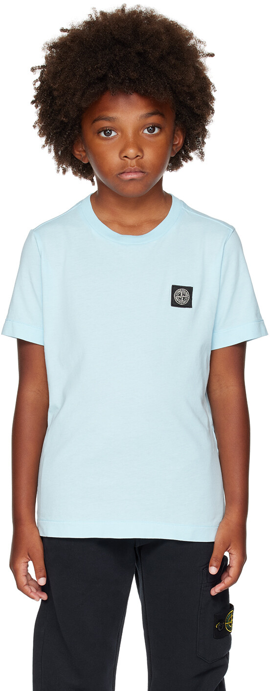 

Детская синяя футболка 20147 Stone Island Junior