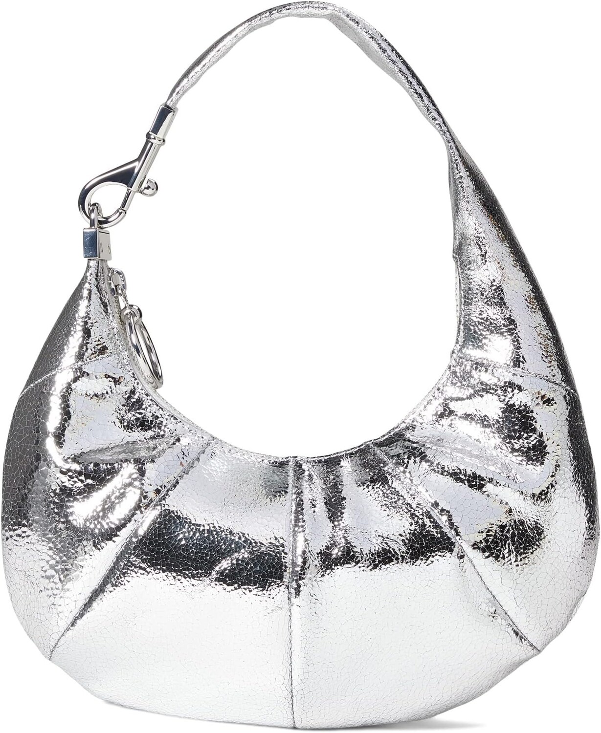 

Сумка Mini Croissant Rebecca Minkoff, цвет Silver