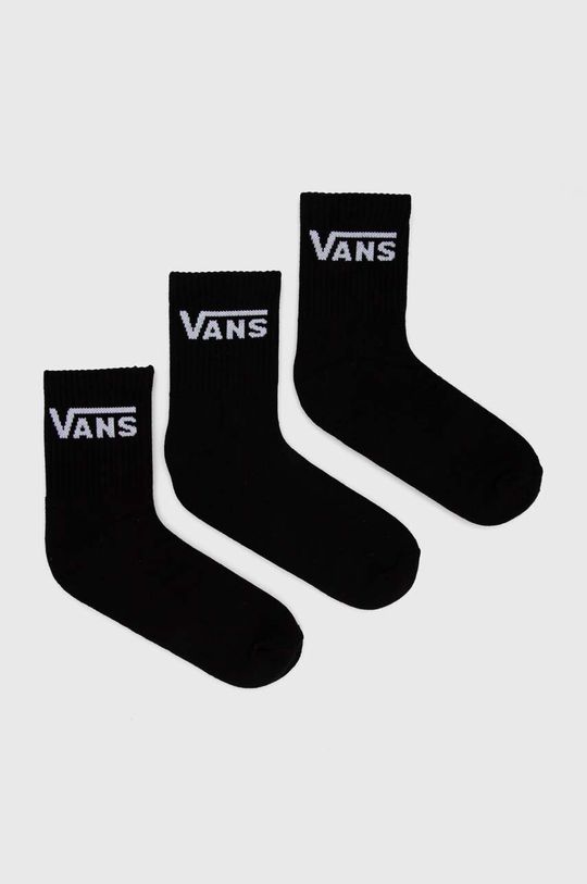 3 упаковки носков Vans, черный носки женские длинные с рисунком 2 пары