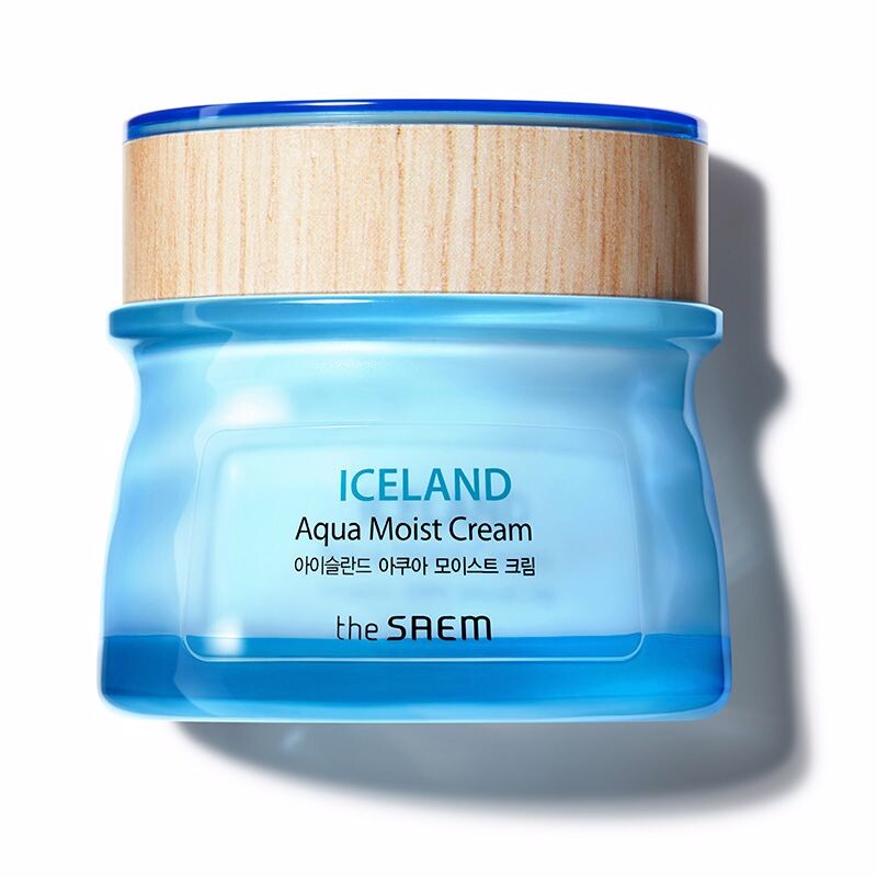 

Увлажняющий крем для ухода за лицом Iceland crema The saem, 60 мл
