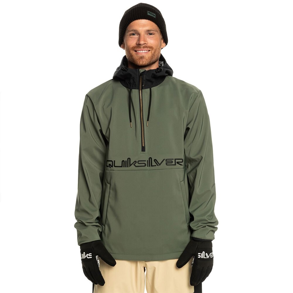 

Худи Quiksilver Live For The Ride, зеленый