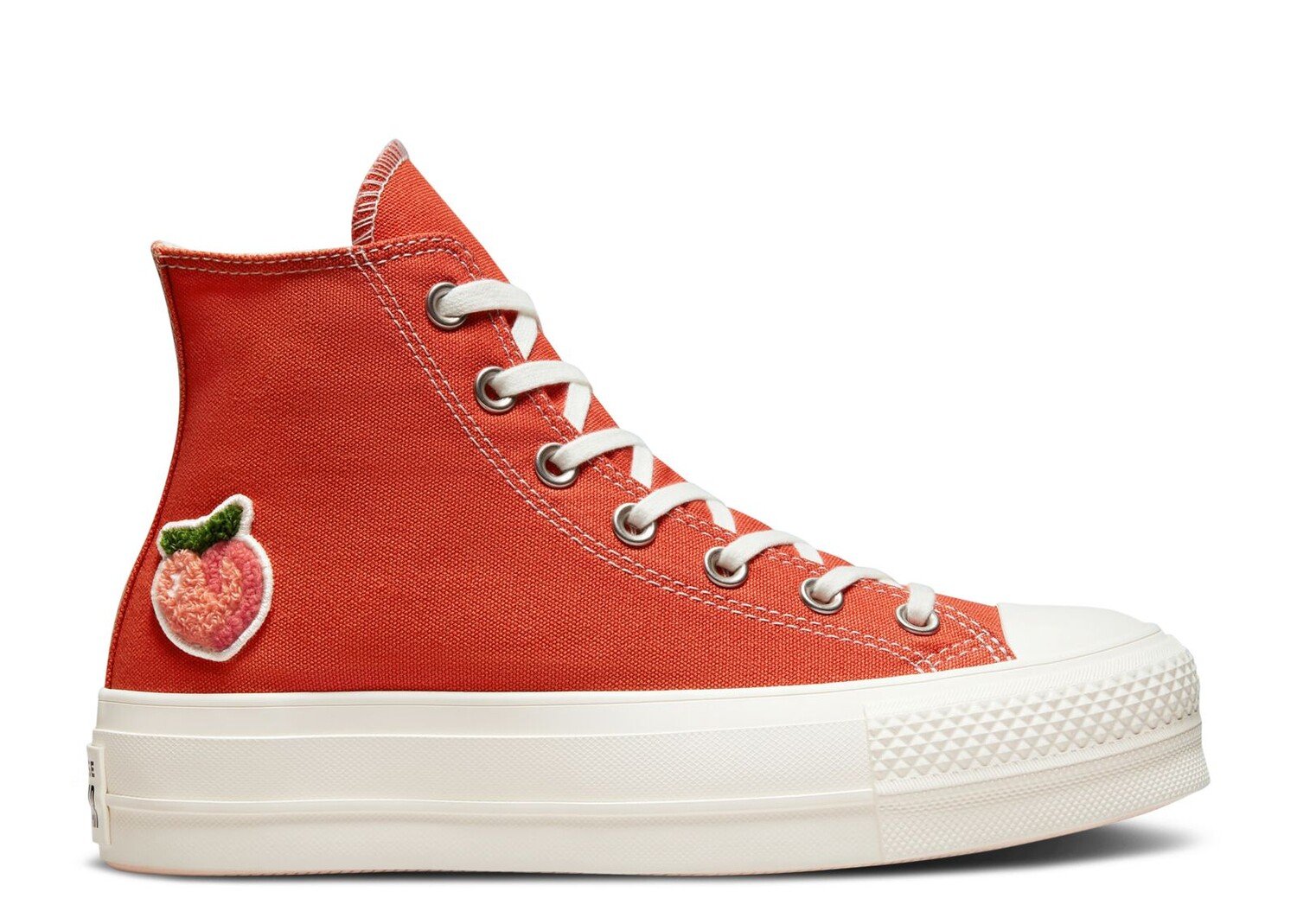 

Кроссовки Converse Wmns Chuck Taylor All Star Lift Platform High 'Peaches', красный