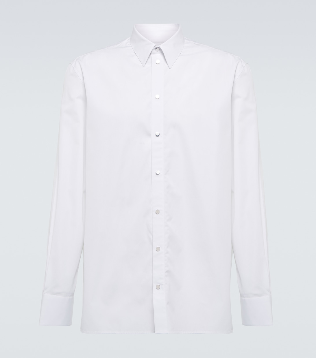 Хлопковая рубашка Givenchy, белый рубашка givenchy cropped white белый