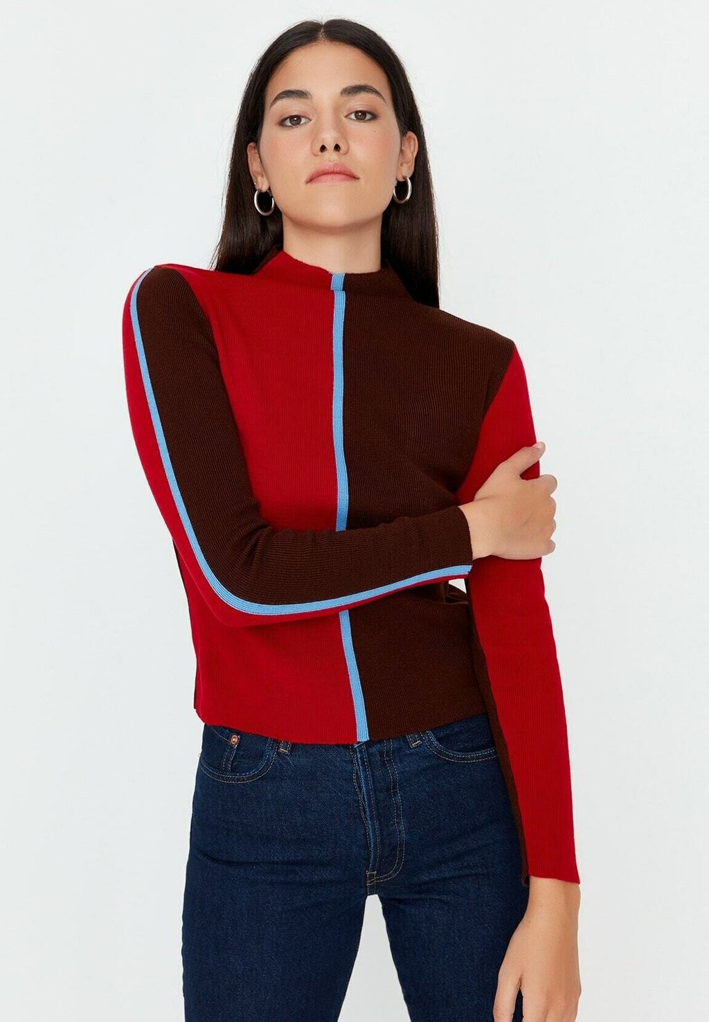 

Свитшот Trendyol CASUAL COMFORT, красный