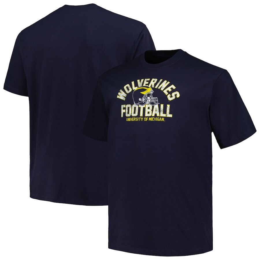 

Футболка с коротким рукавом Champion Michigan Wolverines, нави
