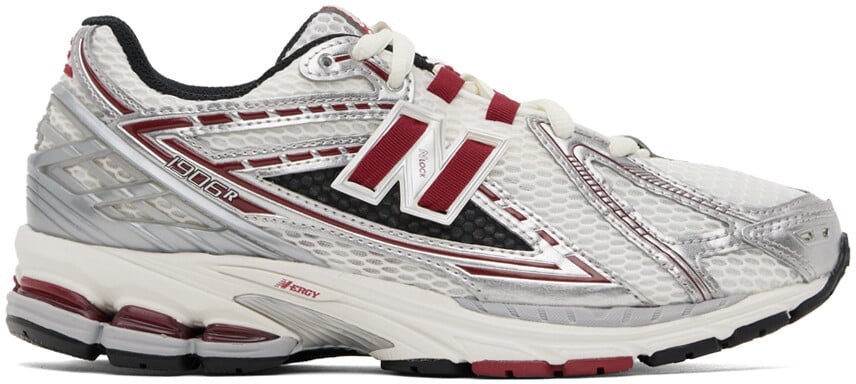 

Бело-бордовые кроссовки 1906R New Balance