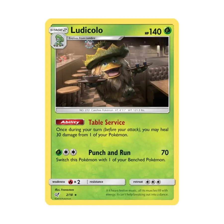 

CCG Людиколо (R) # 2, Pokemon - Detective Pikachu - Singles
