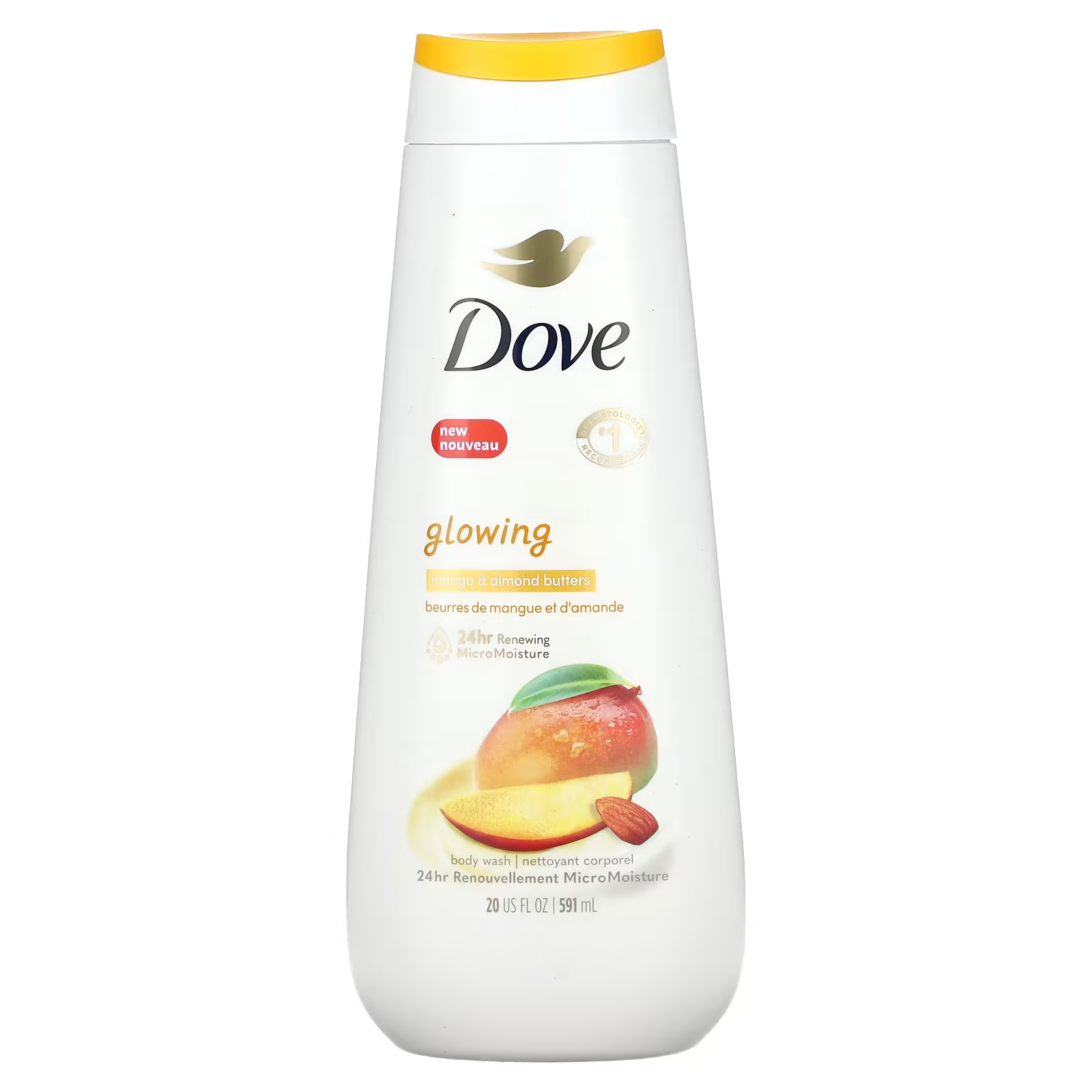 Dove манго миндаль 610 мл. Dove body Wash.