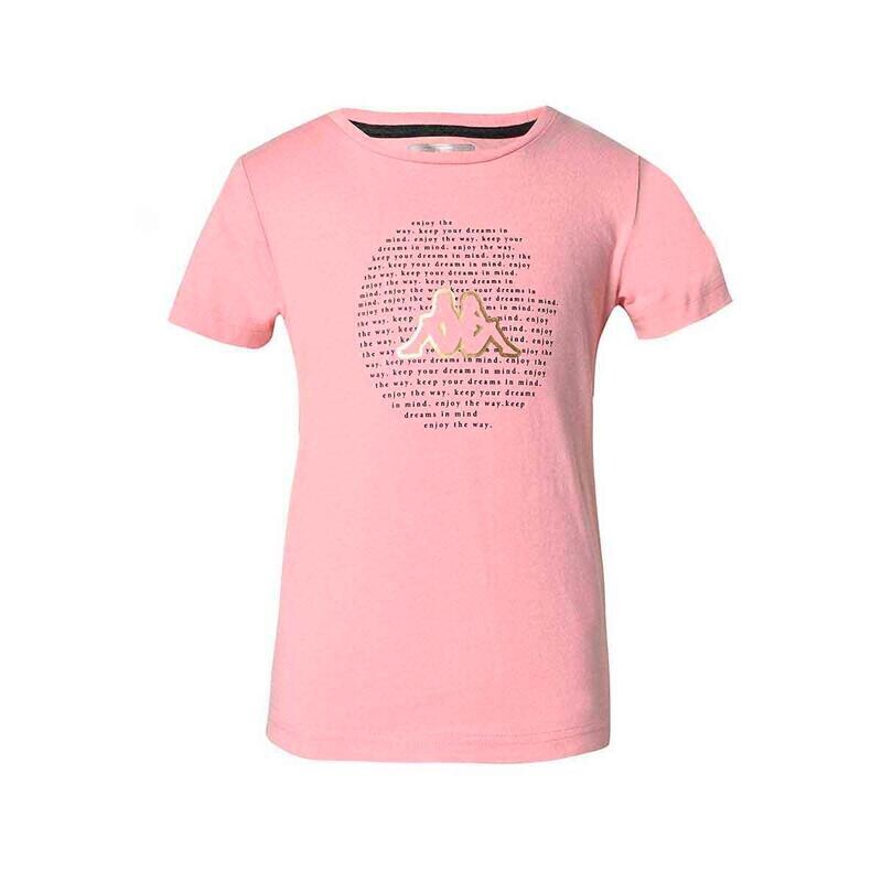 

Детская хлопковая футболка Bessy Kappa, цвет rosa
