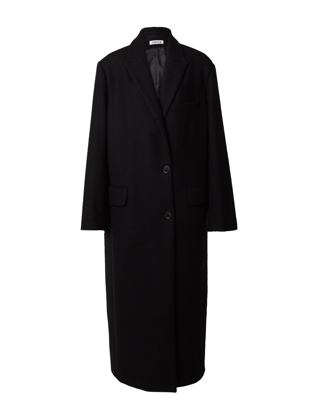 Межсезонное пальто EDITED Rylan, черный